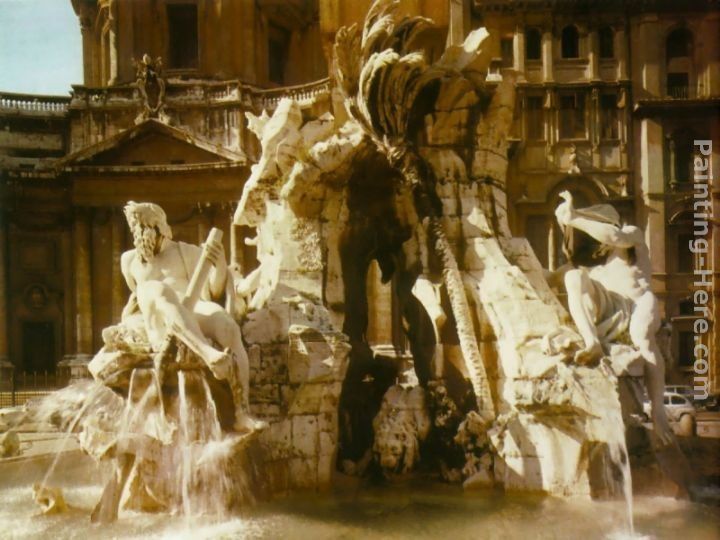 Gian Lorenzo Bernini The Four Rivers Fountain